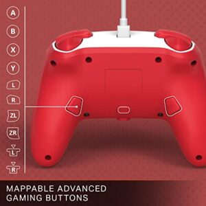 PowerA Enhanced Wired Controller for Nintendo Switch - Mario White