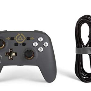 PowerA Enhanced Wired Controller for Nintendo Switch - Hylian Shield