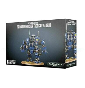 games workshop warhammer 40k - space marine primaris invictor tactical warsuit 48-98 black