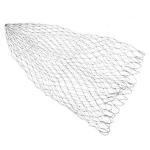 Fishing Landing Net, Fishing Net Replacement with Dia 40/50/60cm, Mesh Fishing Replacement Net for Freshwater Saltwater Fishing without Handle (50)