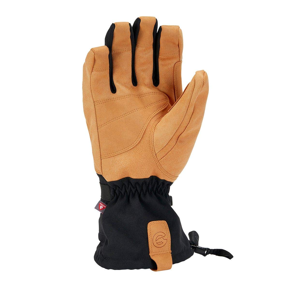 Gordini Men's Standard Cache Gauntlet Glove, Tan/Black, Large