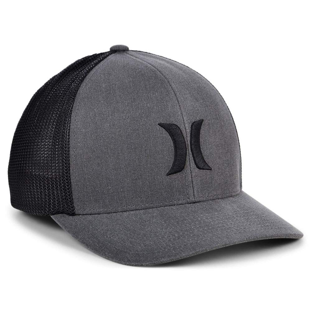 Hurley Icon Washed Flexfit Stretch-fit Hat Black