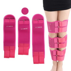 Leg Correction Belts 3pcs, O/X Type Legs Straightener Straps Posture Corrector Band Professional Legs Straightening Belt for Kids and Adult(XL)