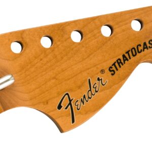 Fender Vintera Mod 70s Stratocaster Neck, Roasted Maple, C Shape, 21 Medium Jumbo Frets