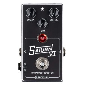 Spaceman Saturn VI: Harmonic Booster Guitar Effects Pedal - Standard Edition with Boost, Tone and Drive Controls