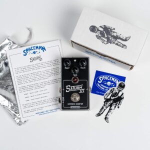 Spaceman Saturn VI: Harmonic Booster Guitar Effects Pedal - Standard Edition with Boost, Tone and Drive Controls