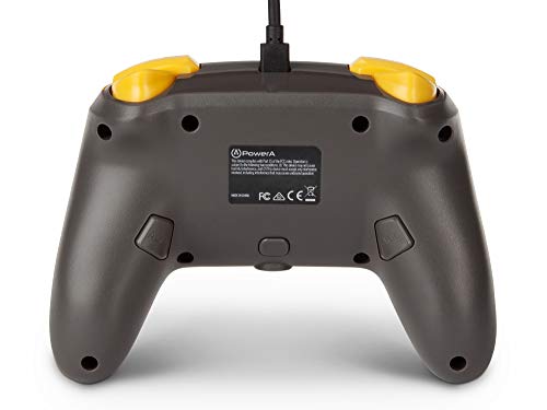 PowerA Pokemon Enhanced Wired Controller for Nintendo Switch - Pixel Pikachu, Gamepad, Wired Video Game Controller, Gaming Controller - Nintendo Switch