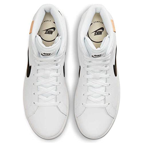 NIKE Men's Tennis Shoe, White Black White Onyx, 7