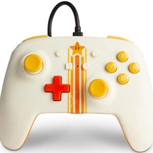 PowerA Enhanced Wired Controller for Nintendo Switch - Mario Vintage Star