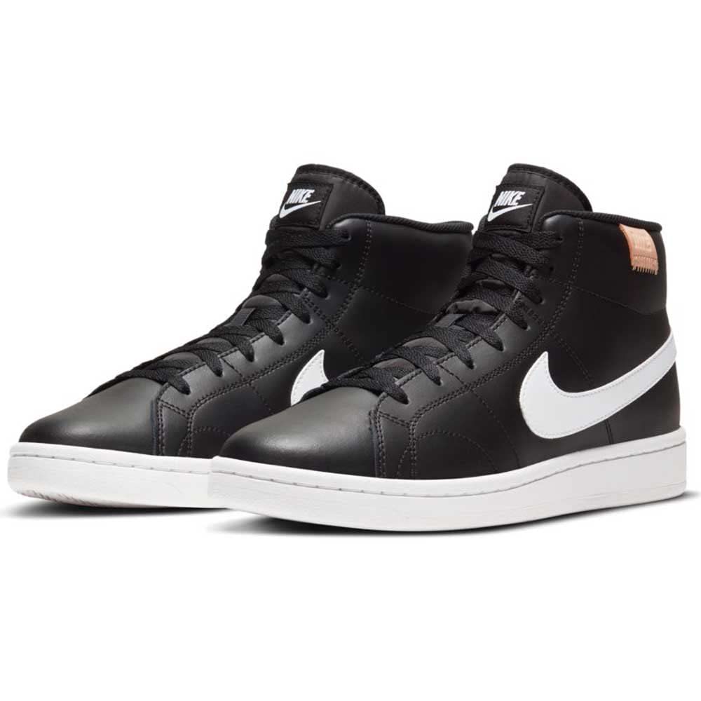 Nike Men's Sneaker Tennis Shoe, Black White Onyx, 40 EU