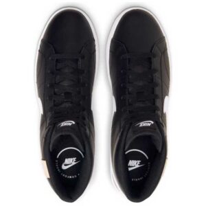 NIKE Men's Court Royale 2 MID Tennis Shoe, Black White Onyx, 7.5