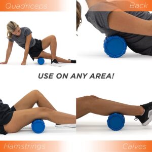 ProStretch Nonagon Textured Foam Roller for Deep Tissue Muscle Massage and Myofascial Trigger Point Release