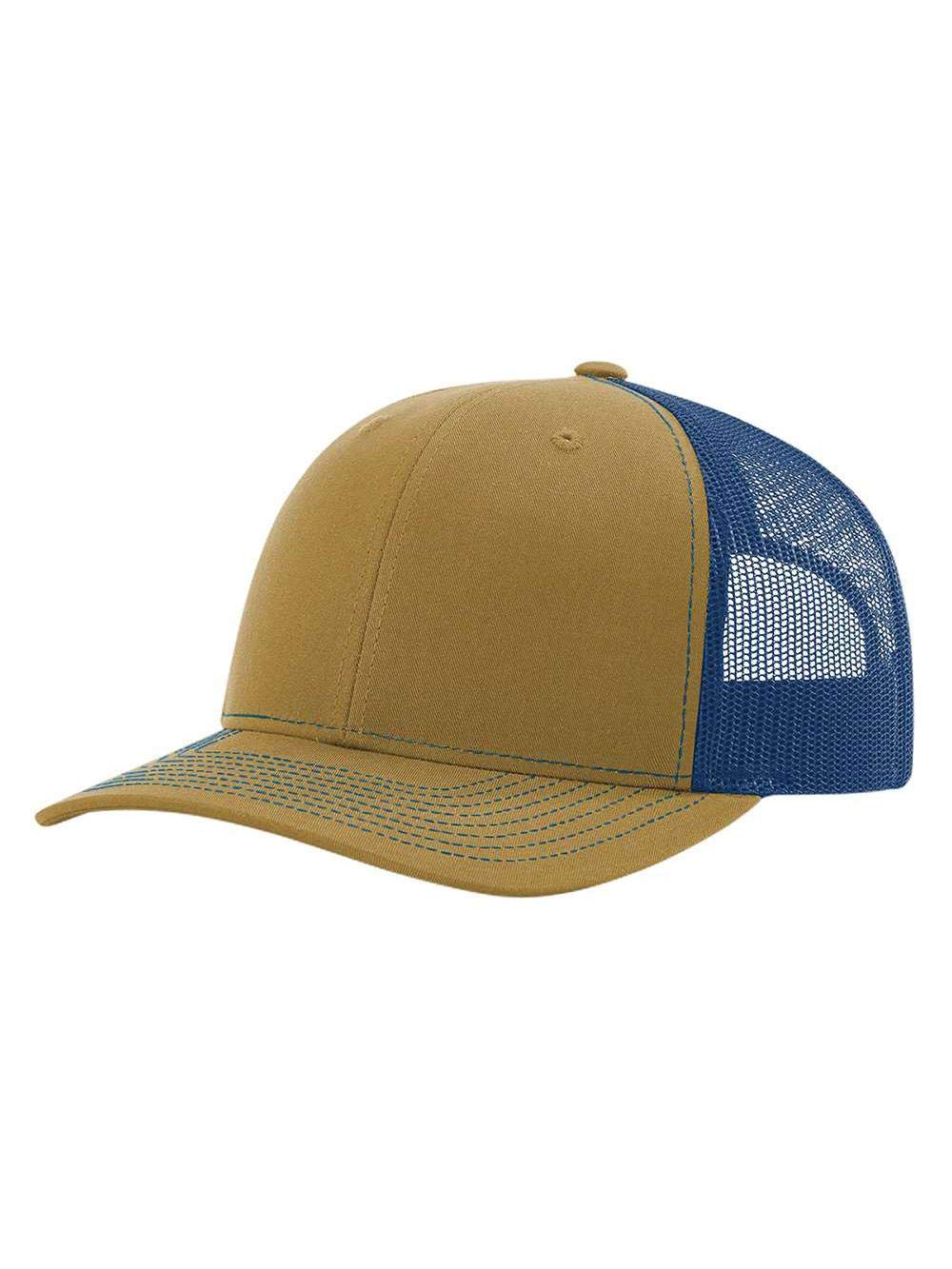 RICHARDSON Snapback Trucker Cap Adjustable Biscuit/True Blue