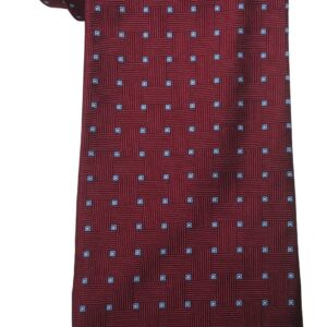 Brooks Brothers Made in New York Burgundy Basketweave Tie