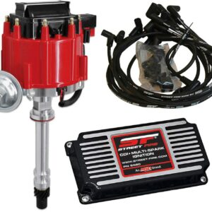 NEW MSD STREET FIRE IGNITION KIT,MSD STREET FIRE CHEVУ V8 GM HEI DISTRIBUTOR,MSD STREET FIRE IGNITION CONTROL BOX,MSD STREET FIRE SBC 350 HEI SPARK PLUG WIRE SET,COMPATIBLE WITH SMALL BLOCK CHEVУ V8