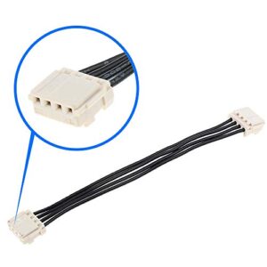 MMOBIEL Power Supply Cable Connector 4-Pin Replacement for PlayStation 4 PS4 ADP-240CR 65mm Including TR8 Screwdriver