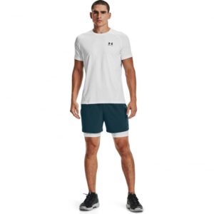 Under Armour Men's Armour HeatGear Compression Shorts , Midnight Navy (410)/White, Small