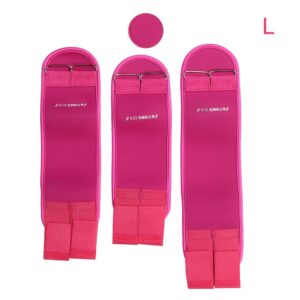 O/X Type Leg Correction Belt, Leg Straightener Straps, 3 Pcs Legs Posture Corrector Straightening Correction Belt with Knee Pad(L)