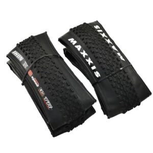 maxxis ikon m319ru mtb folding tire tr exo 3c maxxspeed 29 x 2.35 inches tyre, black, 2 tyres, mx2103