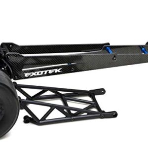 EXOTEK RACING LLC Dr10 Wheelie Bar St 12 Carbon Alloy Adjustable ETK1962 Electric Car/Truck Option Parts