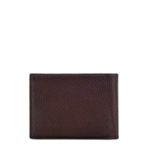 Cuadra Men's Wallet in Genuine Deer Leather Black, B2910VE