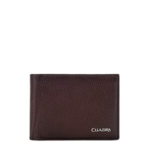 cuadra men's wallet in genuine deer leather black, b2910ve