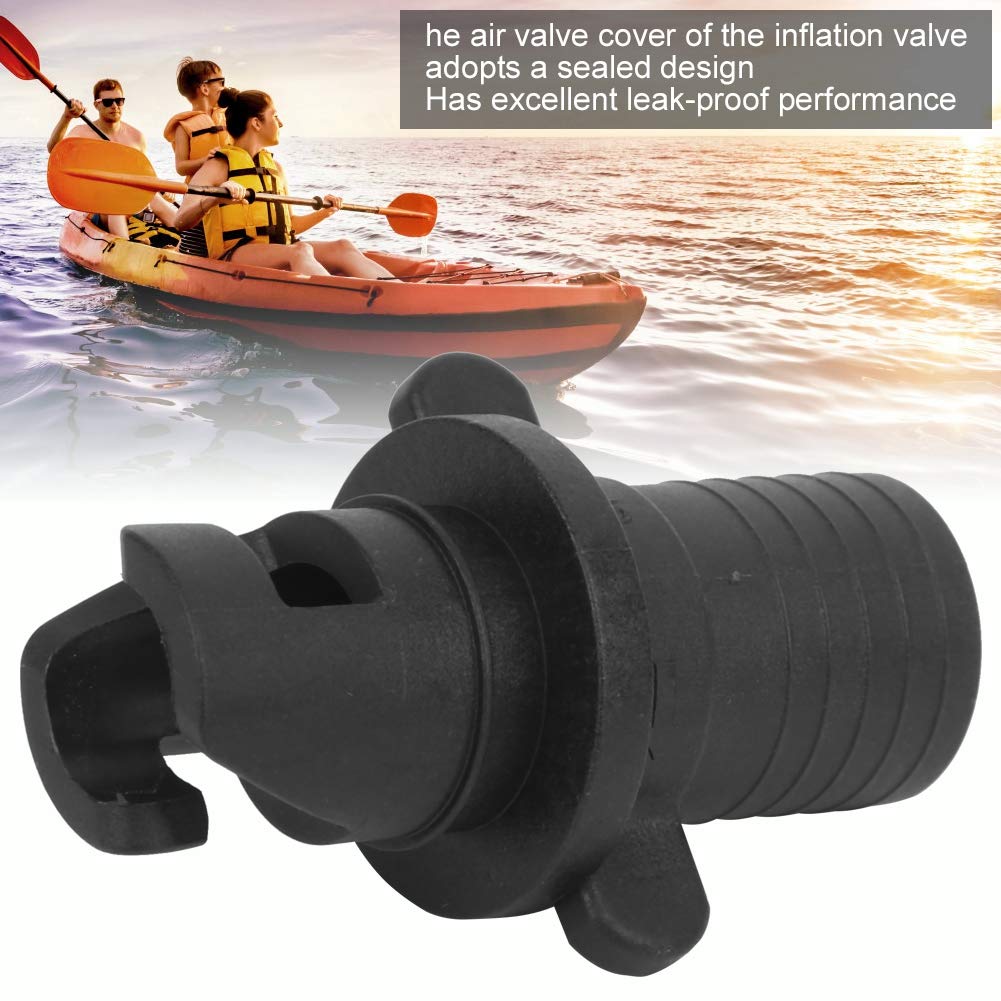 Air Valve Adapter, Leakproof Kayak Air Valve Connector Inflatable Boat Air Valve Adaptor Pump Adapter Inflation Surfboard Accessory