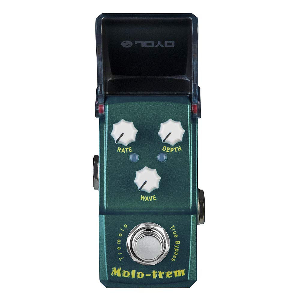 JOYO Tremolo Mini Pedal for Electric Guitar Effect - True Bypass Ironman Series (Molo-Trem JF-325)