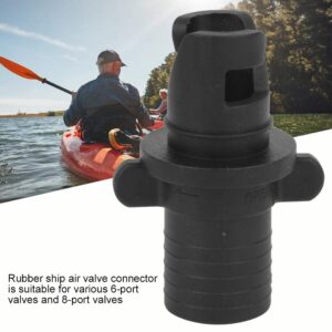 Air Valve Adapter, Leakproof Kayak Air Valve Connector Inflatable Boat Air Valve Adaptor Pump Adapter Inflation Surfboard Accessory