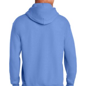 Gildan Men's Heavy Blend Fleece Hooded Sweatshirt G18500 (XX-Large, Carolina Blue)