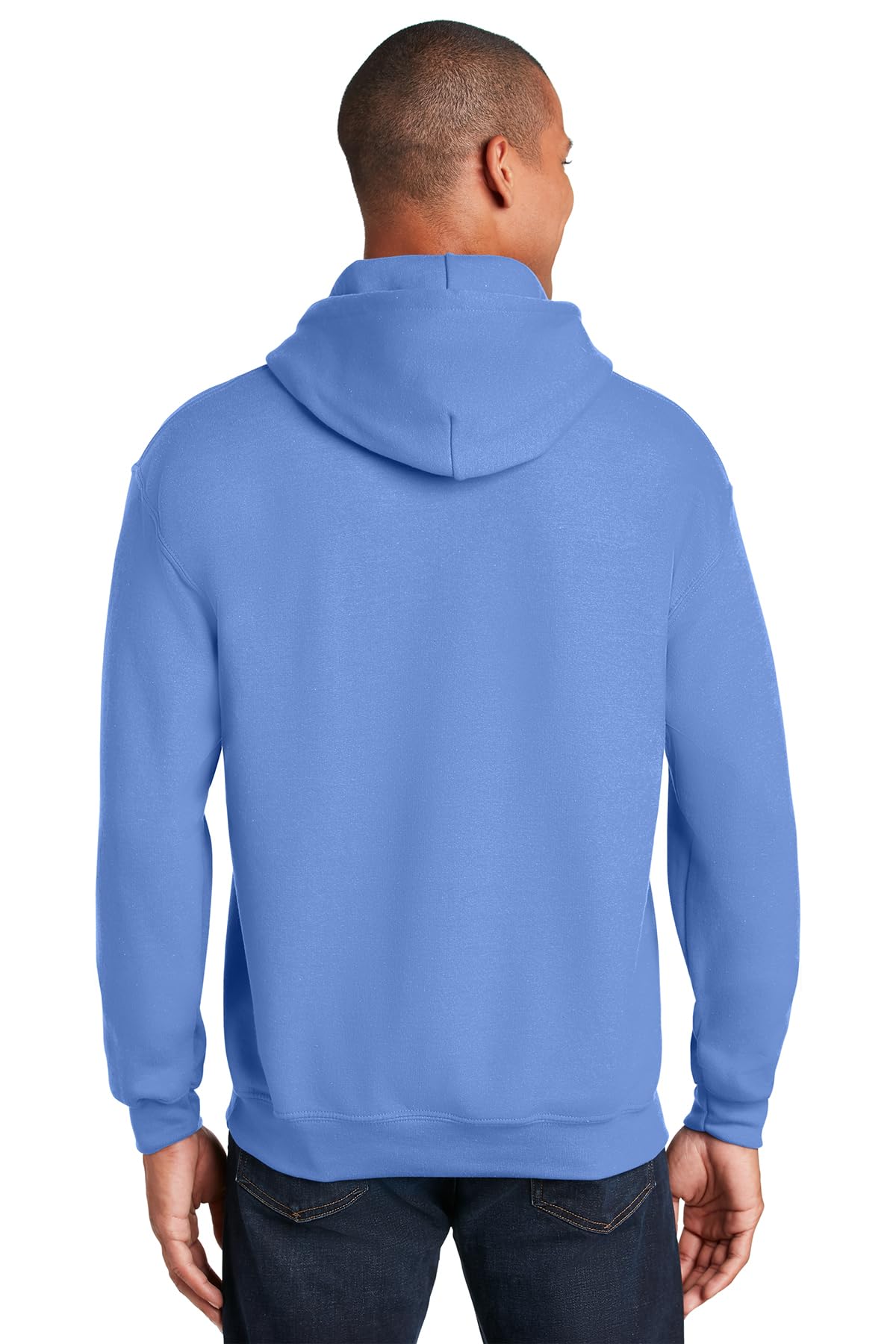 Gildan Men's Heavy Blend Fleece Hooded Sweatshirt G18500 (XX-Large, Carolina Blue)