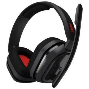 ASTRO Gaming A10 Headset for Xbox One/Nintendo Switch / PS4 / PC and Mac - Wired 3.5mm and Boom Mic by Logitech - Eco-Friendly Packaging - (Red/Black)