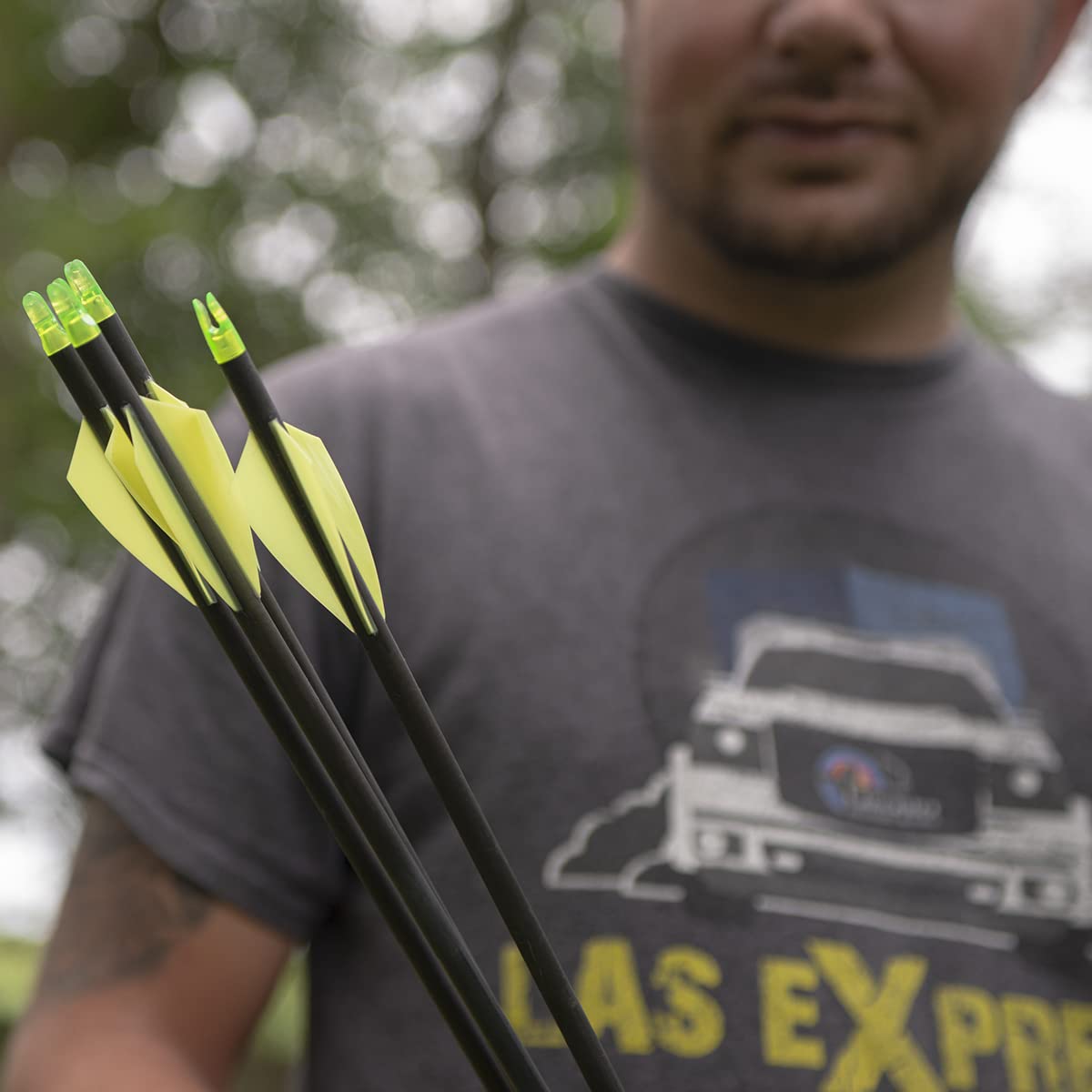 TAC Vanes 2.25" Driver Hybrid Vanes, Green Vanes, Pack of 36, Vanes for Archery Bowhunting and Recreational Shooting