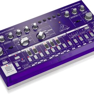 Behringer TD-3-GP Analog Bass Line Synthesizer with VCO, VCF, 16-Step Sequencer, Distortion Effects and 16-Voice Poly Chain