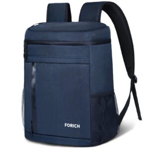 forich soft cooler backpack insulated waterproof backpack cooler bag leak proof portable small cooler backpacks to work lunch travel beach camping hiking picnic fishing beer for men women