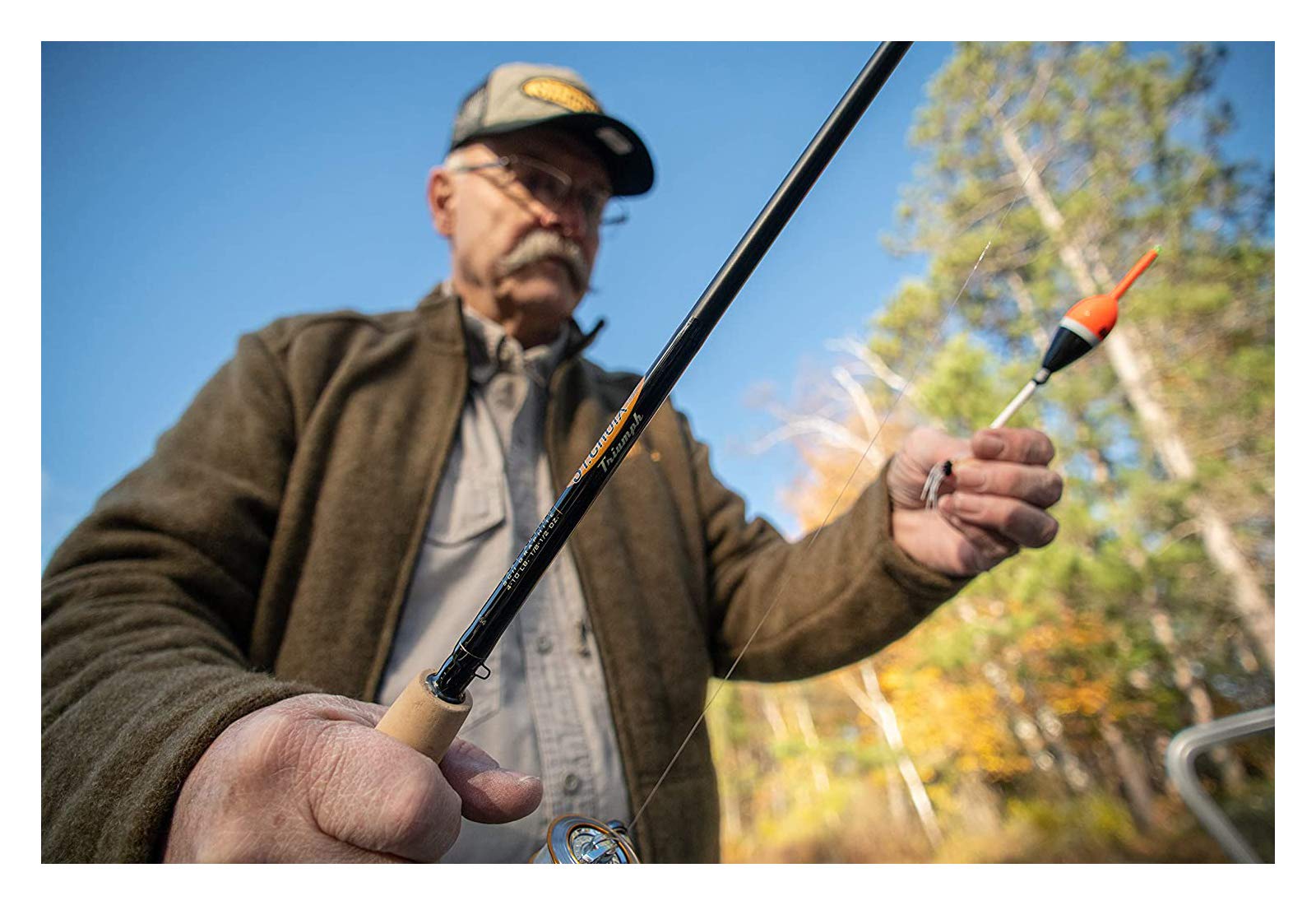 St. Croix Rods Triumph Salmon & Steelhead 2-Piece Casting Rod, Deep Run Blue, 9'0"