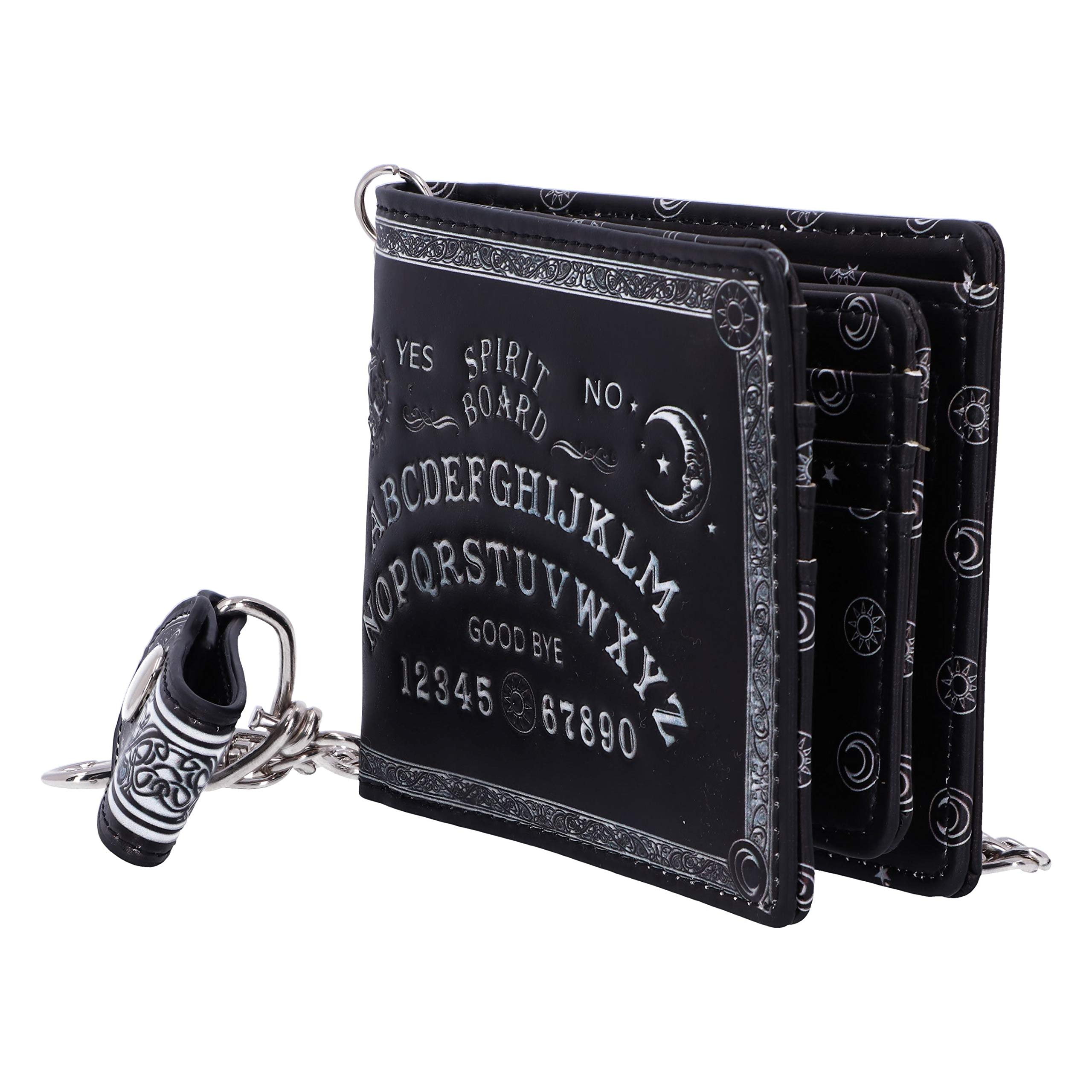 Nemesls Now Spirit Board Wallet, Embossed Ouija Design, Occult-Themed, 18.5cm