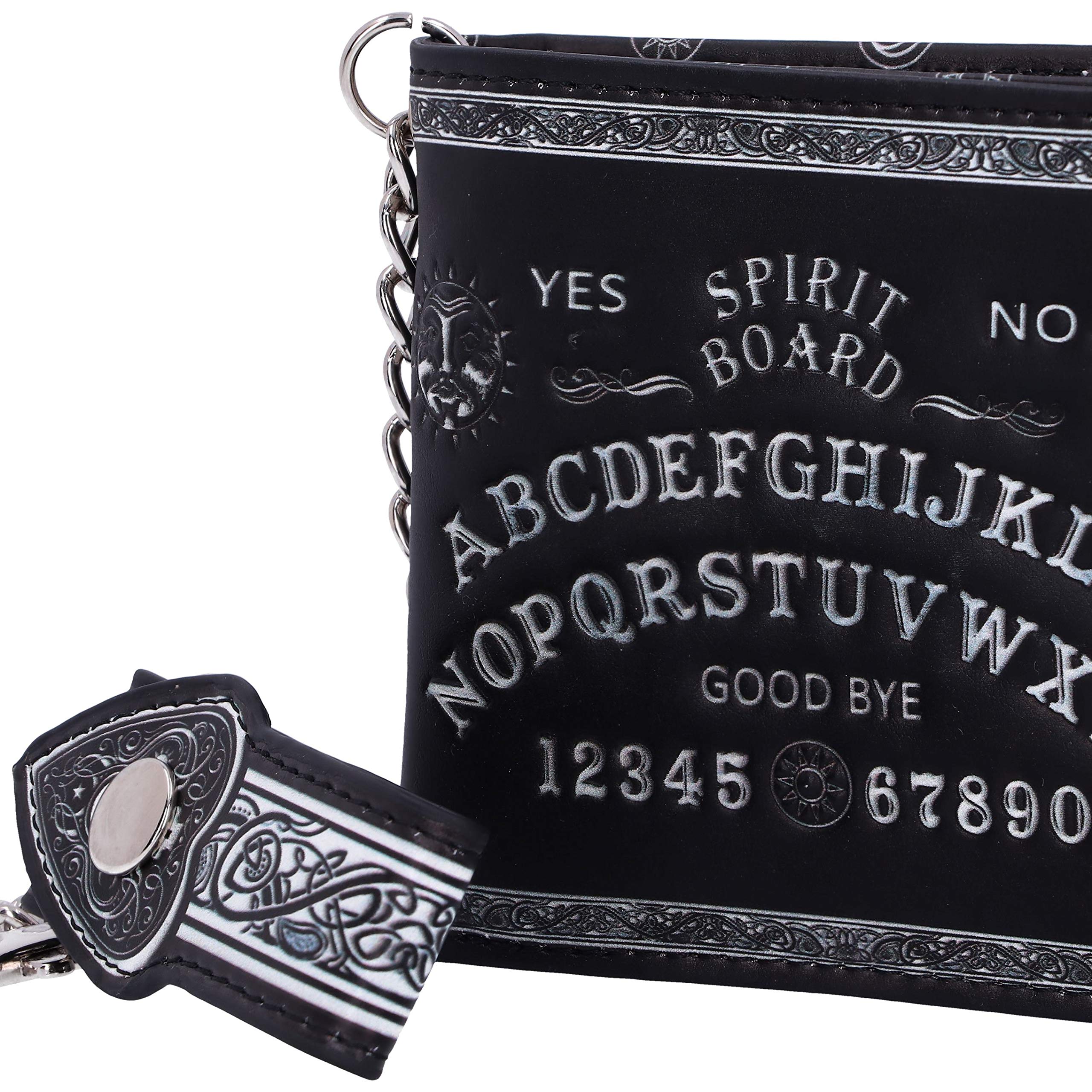 Nemesls Now Spirit Board Wallet, Embossed Ouija Design, Occult-Themed, 18.5cm