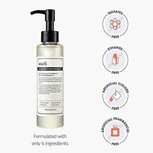 DearKlairs] Gentle Black Fresh Cleansing Oil, a light and spreadable texture, only 6 ingredients (5.07 Fl Oz)