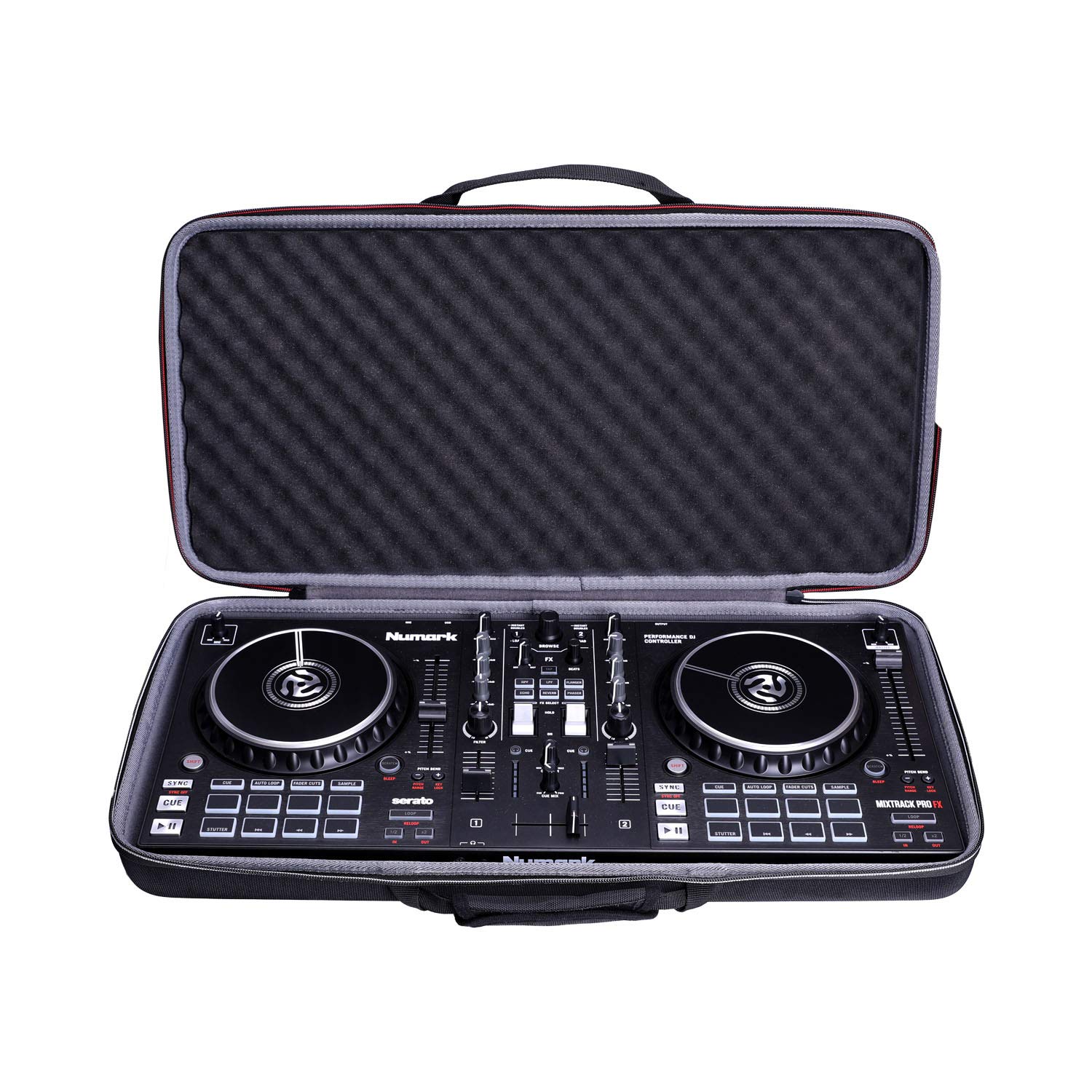 XANAD Case Fits for Numark Mixtrack Platinum FX or Mixtrack Pro 3 DJ Controller - Hard Storage Carrying Bag