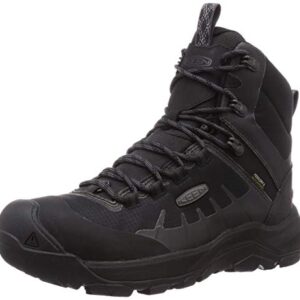 KEEN New Men's Revel IV EXP Polar Mid Hiking Boot Black/Magnet 11.5