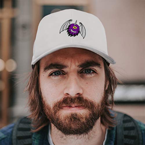 Custom Baseball Cap Flying People Eater Embroidery Children Acrylic Dad Hats for Men & Women Purple Design Only