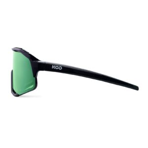 KOO Demos Sunglasses I Performance Eyewear for Road, MTB Cyclists & Cyclocross Sports - Black Green