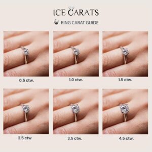 IceCarats 925 Sterling Silver Diamond Blue Aquamarine Ring Gemstone Band March Birthstone Jewelry Size 8.00