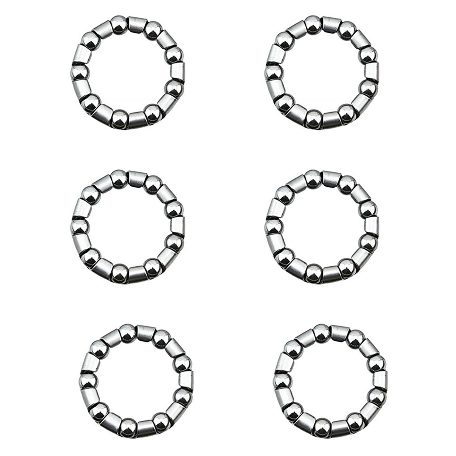 YouU 6 Pcs Crank Bearing 5/16" Ball Size x 9 Balls for Bicycle Crank Bike Crank Bikes Beach Cruiser limos Stretch Bicycles