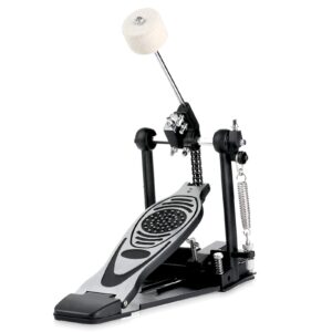 bass drum pedal,double chain drum step on hammer,single bass drum pedal come with drum beater stick and 1pcs drum key