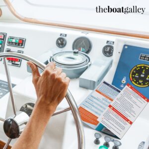 Quick Guide for VHF Radio Marine - Handy Boating Must Haves | Boating Accessory Reference for Improved Safety | Ideal Sailing Gifts | Informative, Concise and Long-Lasting | The Boat Galley