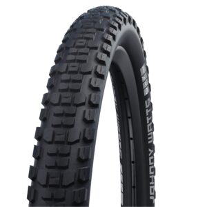 schwalbe unisex's johnny watts perf, dd, raceguard, folding tyres, black, 60-622