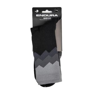 Endura Jagged Cycling Sock Black, Small