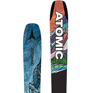 Atomic Bent 90 Skis Mens Sz 175cm Metallic Blue/Grey